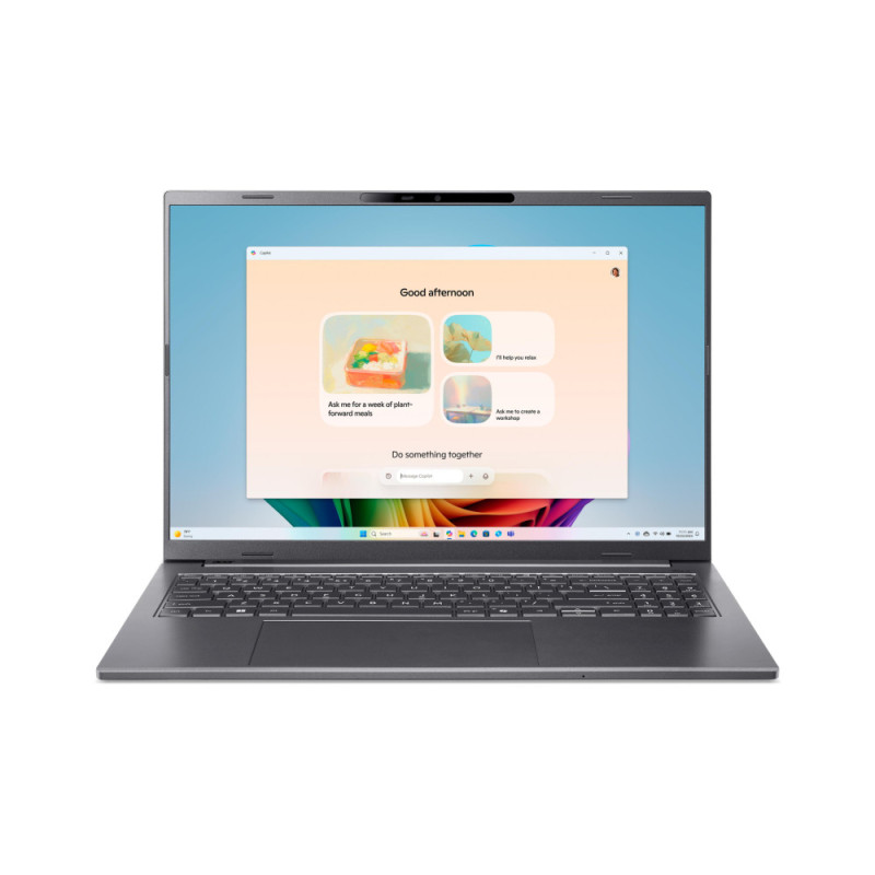 Acer Ноутбук Aspire 16 A16-11M 16" WUXGA IPS, Quallcomm X X1-26-100, 32GB, F1TB, UMA, Win11, сірий (NX.J81EU.003)
