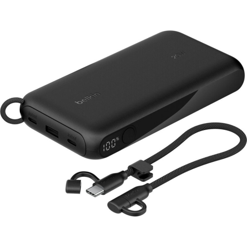 Belkin Power Bank 20K W/ DISPLAY, BLK (BPB028HQBK)
