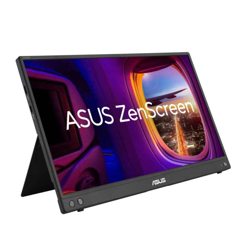 ASUS Monitor portable 15.6  ZenScreen MB16AHV mHDMI, 2xUSB-C, IPS, Cover