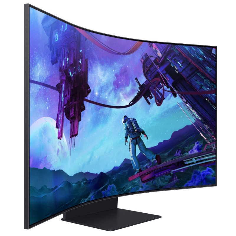 Samsung 57  Odyssey ARK 2nd Gen. G97NC HDMI, DP, USB, BT, VA, 3840x2160, 165Hz, 1ms