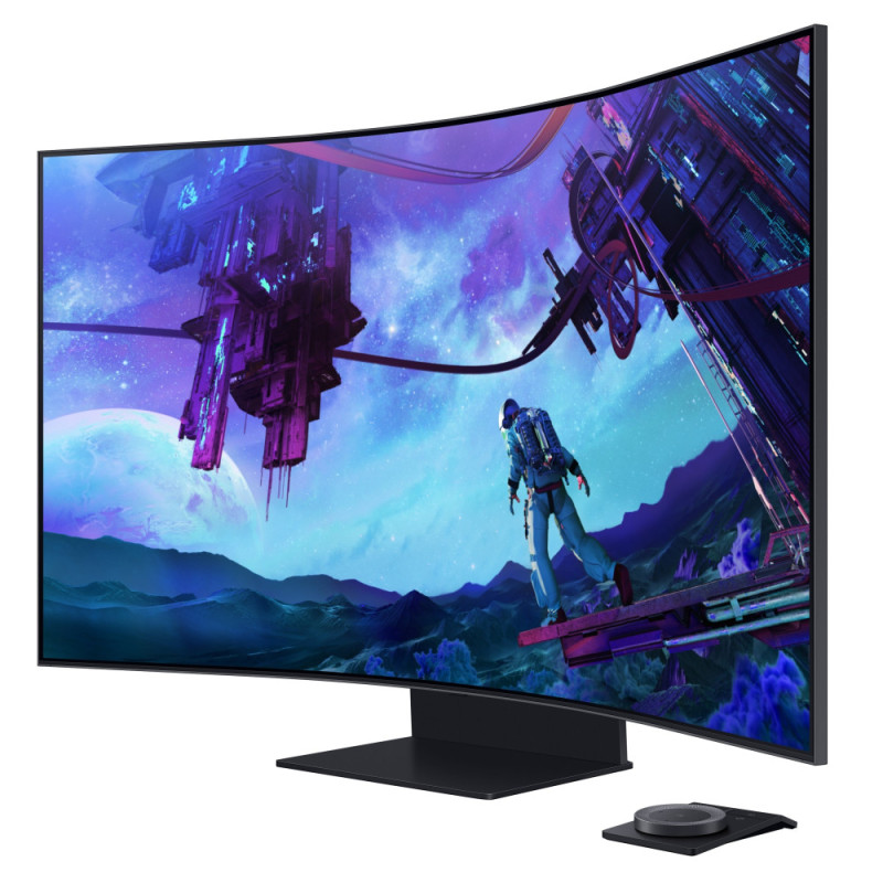 Samsung 57  Odyssey ARK 2nd Gen. G97NC HDMI, DP, USB, BT, VA, 3840x2160, 165Hz, 1ms