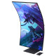 Samsung 57  Odyssey ARK 2nd Gen. G97NC HDMI, DP, USB, BT, VA, 3840x2160, 165Hz, 1ms