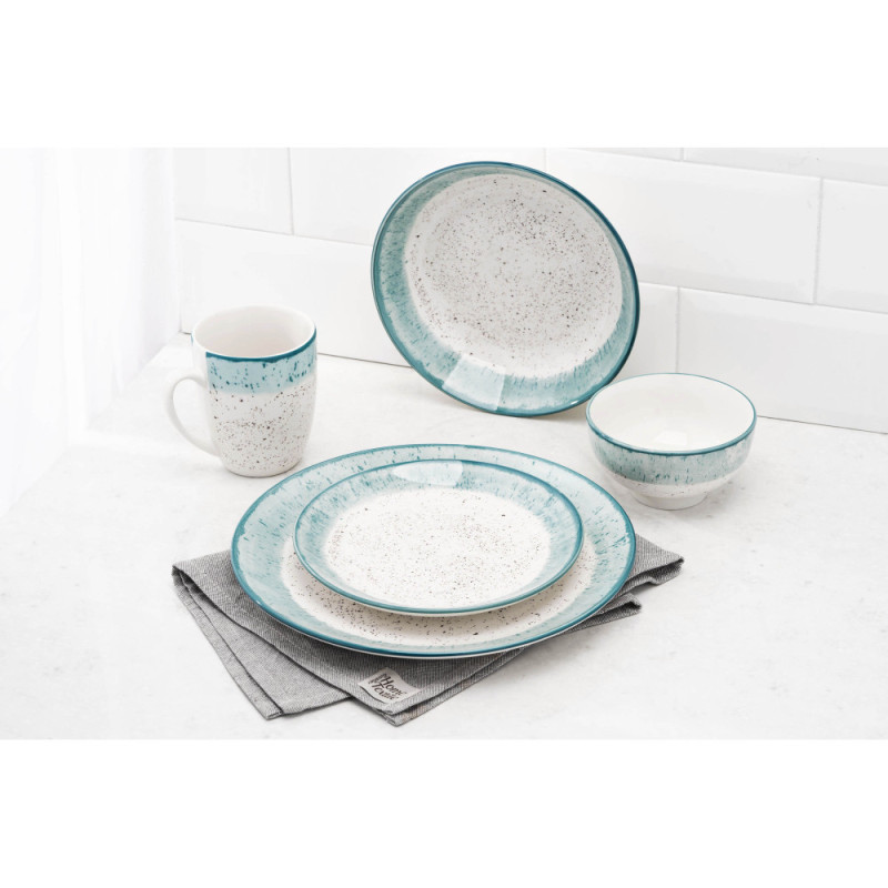 ARDESTO Bowl Siena, 11.5cm, porcelain, white-blue (AR2914SWB)