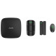 Ajax StarterKit 2 security alarm system, hub2, motionprotect, doorprotect, spacecontrol, jeweller, wireless, black (000023479)