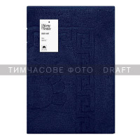 ARDESTO Коврик для ног махровый Home 50х70см, 100% хлопок, синий темный (ART2557NA)
