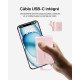 Belkin Power Bank 10000mAh, Integrated Cable USB-C, pink (BPB021HQPK)