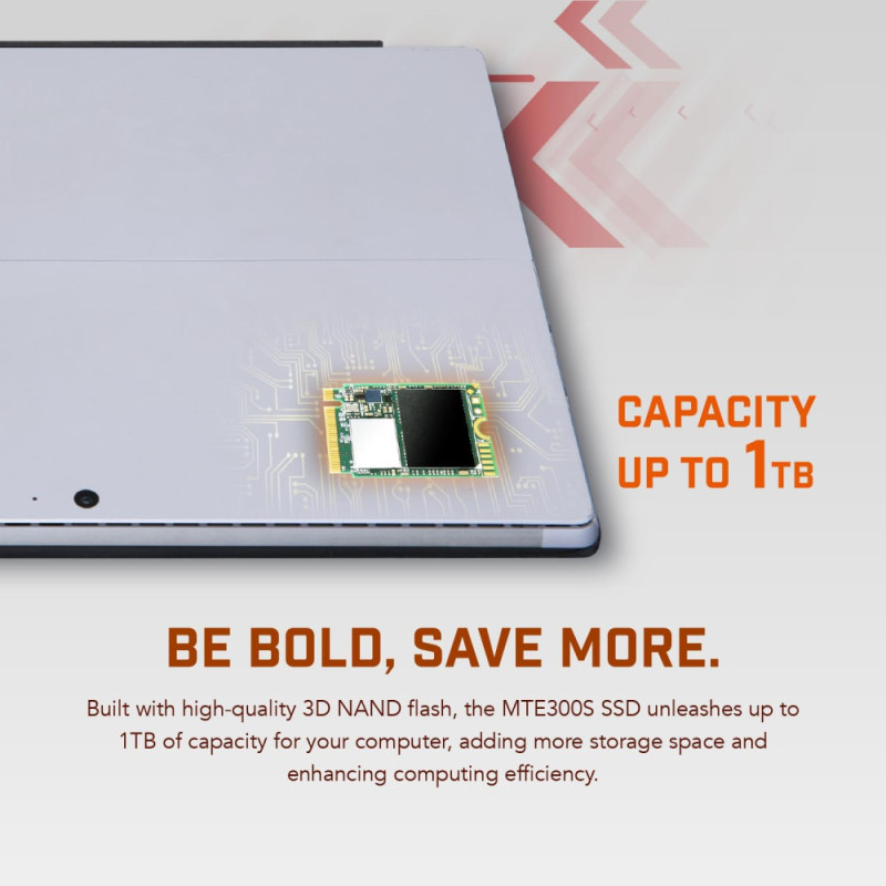 Transcend SSD M.2 256GB PCIe 3.0 MTE300S 2230 (TS256GMTE300S)