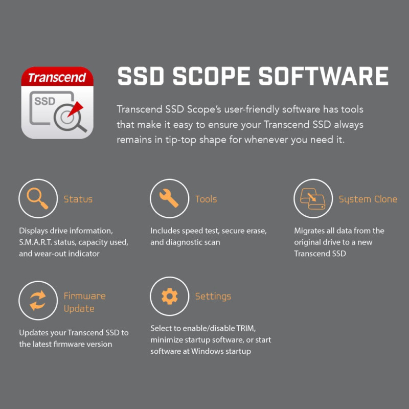 Transcend SSD M.2 256GB PCIe 3.0 MTE300S 2230 (TS256GMTE300S)