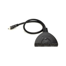 Переходник HDMI to HDMI 3x1 PowerPlant (CA912070)