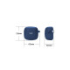 Чехол для наушников BeCover Silicon для JBL Tune Flex TWS Deep Blue (710185)