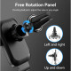 Универсальный автодержатель Vention 4.7-7.2" на дефлектор, черный (KCTB0)