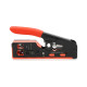 Инструмент Voltronic HT-718, для обжима RJ-45 (8P8C) и RJ-12 (6P6C), 6P/8P + обрезка (HT-718)