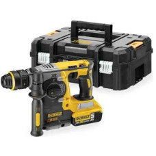 DeWALT Перфоратор акумуляторний  SDS PLUS 18В акб 2х5А·год 2.1Дж 0-1100об/хв 0-4600уд/хв 3 режими ЗП, кейс TSTAK, 2.5кг (DCH273P2T)