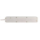 Сетевой фильтр питания ColorWay CW-PSEA53W, 5 розеток/ 3M white (CW-PSEA53W)