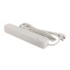 Сетевой фильтр питания ColorWay CW-PSEA53W, 5 розеток/ 3M white (CW-PSEA53W)