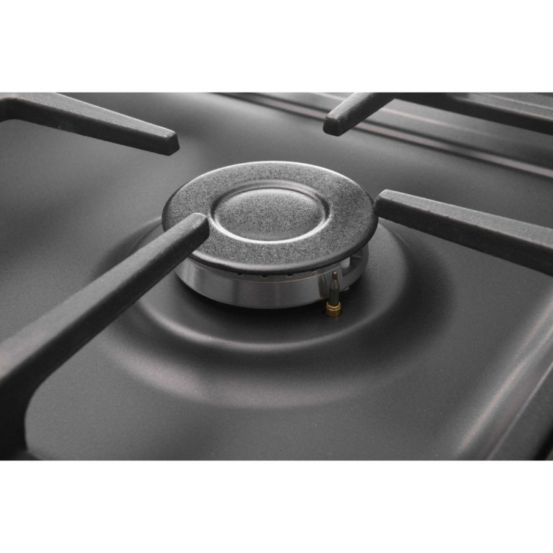 ARDESTO Cooker combined Line-R, 53L, 60x60cm, convection, cast-iron, lamp, LPG conversion set (gas cylinder connection), black (FSCF-C606B)