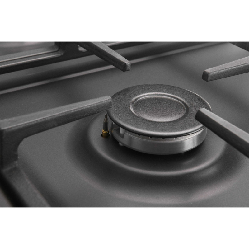ARDESTO Cooker combined Line-R, 53L, 60x60cm, convection, cast-iron, lamp, LPG conversion set (gas cylinder connection), black (FSCF-C606B)
