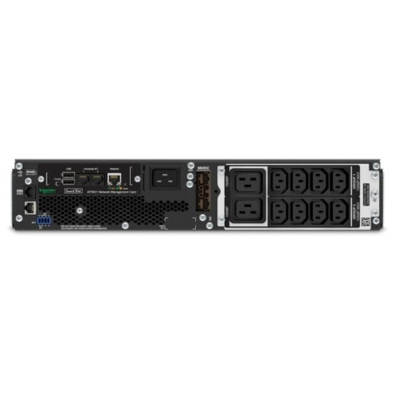 APC ИБП Smart-UPS SRT 3000VA RM with Network Card (SRT3000RMXLI-NC)