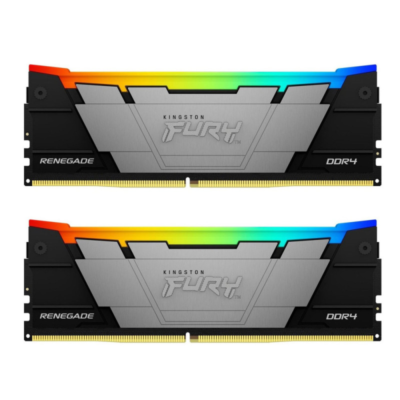Kingston Memory DDR4 64GB KIT (32GBx2) 3200 FURY Renegade RGB (KF432C16RB2AK2/64)