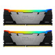 Kingston Memory DDR4 64GB KIT (32GBx2) 3200 FURY Renegade RGB (KF432C16RB2AK2/64)