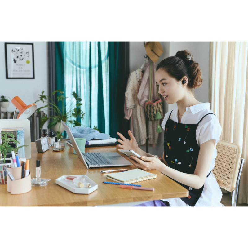 Sony Наушники TWS WF-L910 BT 5.3, IPX4, SBC, AAC, LC3, Черный (WFL910B.CE7)