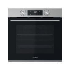 Whirlpool Духова шафа електрична, 71л, A+, дисплей, конвекція, телескопічні напрямні, нерж (OMK58HU1X)