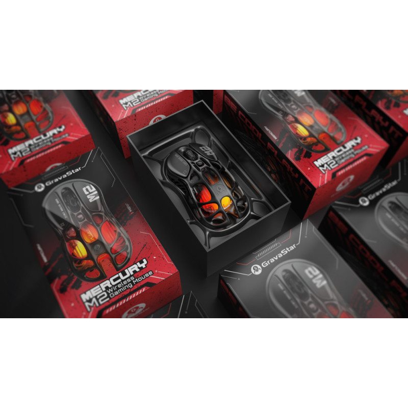 GravaStar Миша Mercury M2, BT/WL/USB-A, RGB, чорний (GRAVASTARM2_BLK)