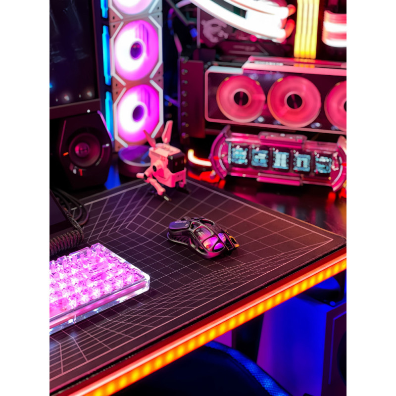 GravaStar Миша Mercury M2, BT/WL/USB-A, RGB, чорний (GRAVASTARM2_BLK)
