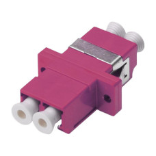 Адаптер LC/LC duplex, MM OM4, керам.сердечник Digitus (DN-96019-2)