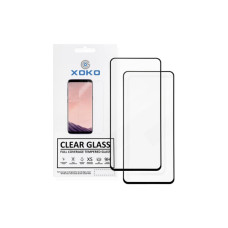 Стекло защитное XoKo Full Cover Ultra-Thin iPhone 15 Pro Black 2 pcs (XK-FCU-AP-IP15P)