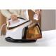 Sencor ironing Solutions, 3000W, 1500ml, steam boost -430g, constant steam - 160g, Anti-calc, ceramic soleplate, white-brown (SSI0950BZ)
