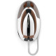 Sencor ironing Solutions, 3000W, 1500ml, steam boost -430g, constant steam - 160g, Anti-calc, ceramic soleplate, white-brown (SSI0950BZ)
