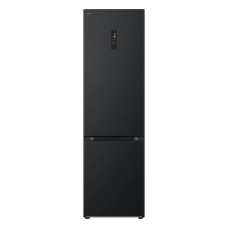 LG Refrigerator with bottom freezer, ref-277l, freez.-107l, 2doors, A++, inv., fresh zone, matte black (GW-B509FXFW)