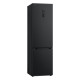 LG Refrigerator with bottom freezer, ref-277l, freez.-107l, 2doors, A++, inv., fresh zone, matte black (GW-B509FXFW)