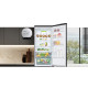 LG Refrigerator with bottom freezer, ref-277l, freez.-107l, 2doors, A++, inv., fresh zone, matte black (GW-B509FXFW)