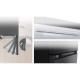 LG Refrigerator with bottom freezer, ref-277l, freez.-107l, 2doors, A++, inv., fresh zone, matte black (GW-B509FXFW)