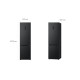 LG Refrigerator with bottom freezer, ref-277l, freez.-107l, 2doors, A++, inv., fresh zone, matte black (GW-B509FXFW)