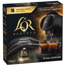 L`OR L`OR сoffe capsules Barista Double Ristretto, arabica 100%, 10 XXLpcs, Nespresso (8711000422069)