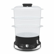 Tefal food steamer Ultracompact, 800W, bowl-2.9/3.1l, water tank -1l, mechanical control, plastic, black (VC204810)
