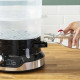 Tefal food steamer Ultracompact, 800W, bowl-2.9/3.1l, water tank -1l, mechanical control, plastic, black (VC204810)