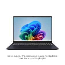 ASUS Ноутбук ASUS Vivobook 16 M1607KA-MB010 16" WUXGA IPS, AMD AI 5 340, 16GB, F512GB, UMA, NoOS, Блакитний (90NB15F1-M000A0)