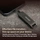 USB флеш накопитель Patriot 64GB Rage R550 Matte Black USB/Type-C 3.2 (PE64GR550DSAD)
