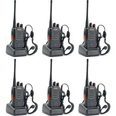 Портативна рація Baofeng BF-888S Six Pack комплект 6 шт (2200000758996)
