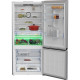 Beko Ref with bottom freezer, 193x83x76, ref-400L, freez.-170L, 2doors, A+, NF, HarvestFresh, inverter, inox (RCNE730E40SXP)