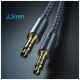 Кабель мультимедийный 3.5mm M to 3.5mm M 1.2m gray Essager (EYP35-DY0G)