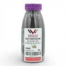 Тонер HP LJ M102, CF233A/CF230A/CF219A/CF217A 60г, original only Welldo (UWDTH227-60)