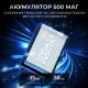 Мышка Ajazz AJ199 Carbon fiber Wireless/Bluetooth/USB White (AJ199-W)