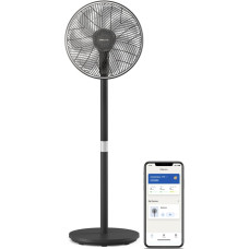 Philips Philips column fan Series 3000, 40см, 48Вт, smartphone control, height adjustment, black (CX3550/01)