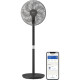 Philips Philips column fan Series 3000, 40см, 48Вт, smartphone control, height adjustment, black (CX3550/01)