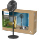 Philips Philips column fan Series 3000, 40см, 48Вт, smartphone control, height adjustment, black (CX3550/01)